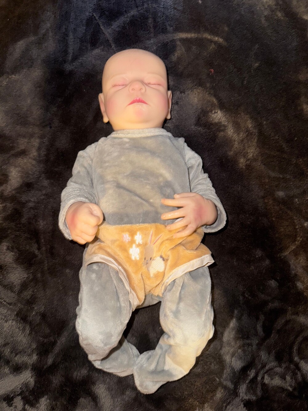 Realistic Baby Doll 18 Inch Vinyl Limbs Soft Body Sleeping Doll